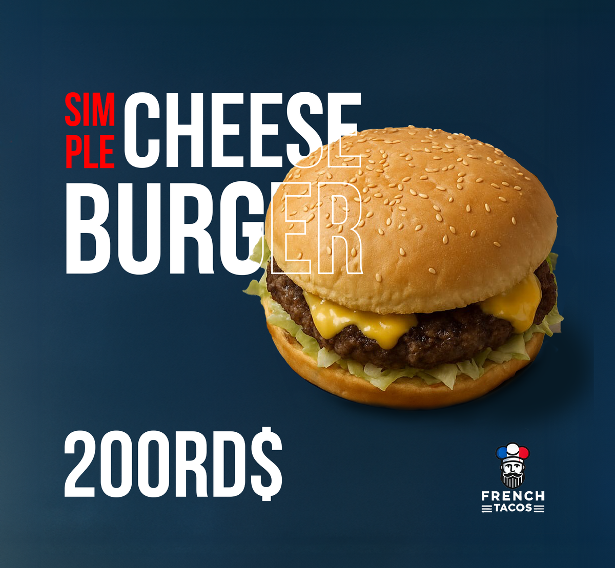 Simple Cheese Burger